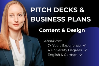 create your investor ready pitch deck