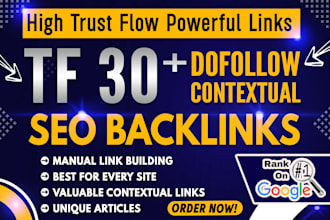 make high tf homepage SEO backlinks