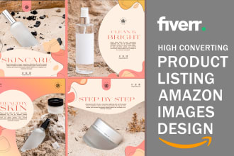 design converting amazon listing images, product photo editing
