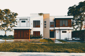 do professional architectural house interior design renders