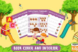 design kids activity books, workbooks for amazon kdp