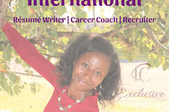 write your resume, cover letter and linkedin profile