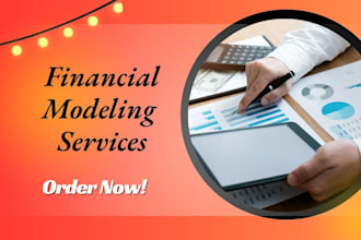 make custom financial plans dynamic financial models or investment valuation