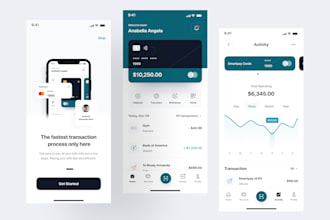 fintech app, payment app, wallet app, loan app, crypto wallet app, bank app