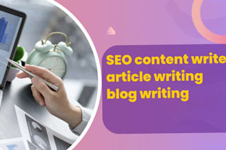 write SEO blog articles on health and beauty
