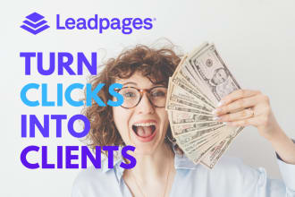 create a leadpages landing page to maximize conversions