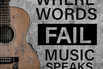 design music festival or event poster and flyer