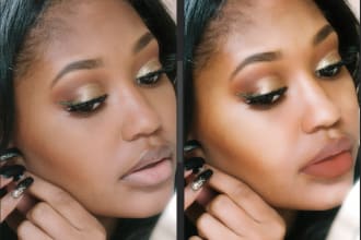do photo retouch,portrait retouch ,skin and fix blur, dust