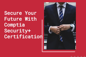 guide you in comptia security plus, network plus,a plus