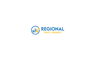 design favorable popularity fruit market logo
