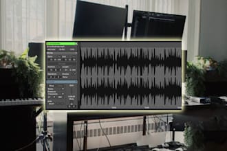 clean up vocals remove noise and mix it into song