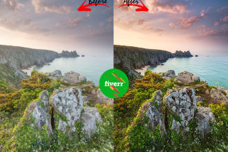 edit travel landscape nature and drone photos professionally