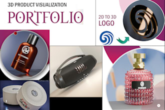 create 3d product designs, visualisations and animations