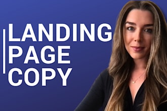 write landing page copy that converts