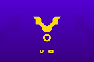 design flat minimal logo and banner for gaming esports youtube twitch sports gym