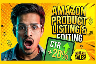 design amazon product images, infographics and photo editing