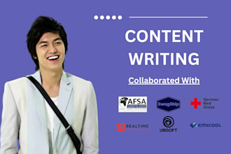 write website copy, landing page, about us, home page, article, blogs content
