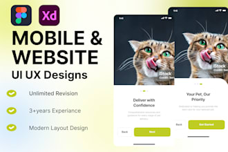 do UX wireframes, mockup design and user flow for mobile and web, ux case study