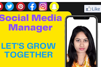 do organic social media marketing as a social media manager