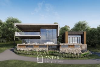do exterior design for your house or office