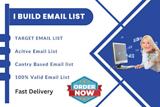build email list and lead generation for usa uk canada