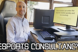 be your esports consultant and help you succeed in esports