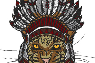 do vector design , embroidery design , video editor