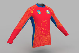 do t shirt sports sublimation design layout in the curve for production