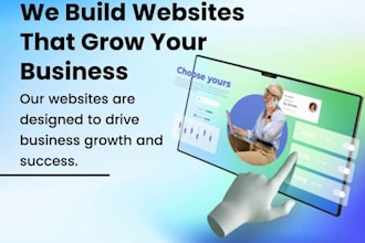 build a local business website with monthly support
