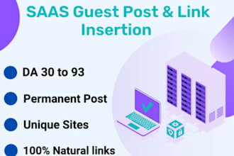 do link insertion on high authority saas sites