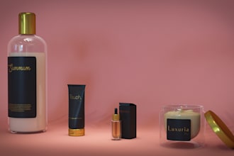 create a 3d studio render for your product