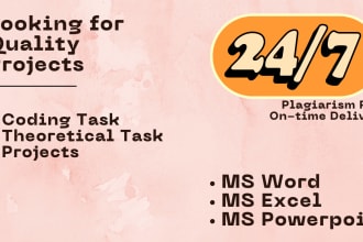 computer science and other tasks and projects