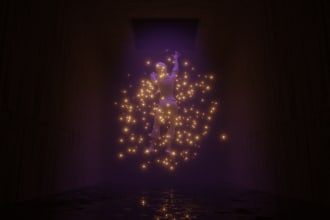 design 3d rendered and dreamlike album art for your music