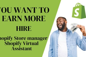 be your trusted shopify virtual assistant and shopify store manager