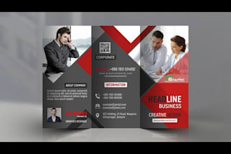 design brochure and product post