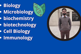 assist you in biology, microbiology and biotechnology tasks