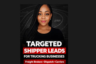 find targeted shipper leads for your trucking business