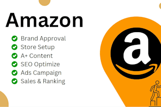 setup amazon fba store with policy compliance and shipment setup