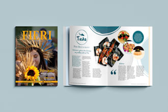 design luxury magazines and catalogues