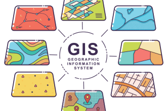 create gis map, vector map and do spatial analysis