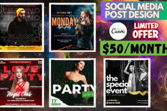 be your canva expert designer and instagram post design in canva