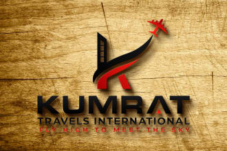do premium unique modern travel agency logo for your business