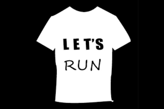 do custom and trendy minimalist typography t shirt design