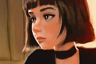 redraw your photos or oc in stylized or semi realistic