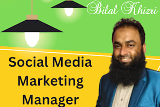 be your social media marketing manager and content designer