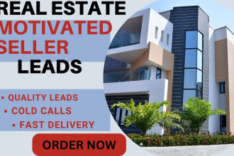 get you motivated seller real estate leads that will convert with skip traced