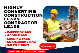 construction contractor leads home improvement plumbing hvac leads sales funnel