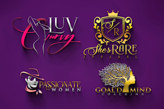 do unique elegant and  professional websites logo design,