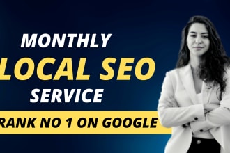 do wordpress monthly local SEO service for gmb rankings