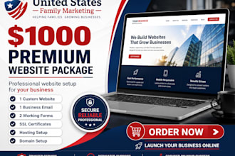 build a custom website
